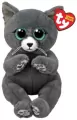 Beanie Bellies Binx, niebieski kot rosyjski 15cm - tantis.pl