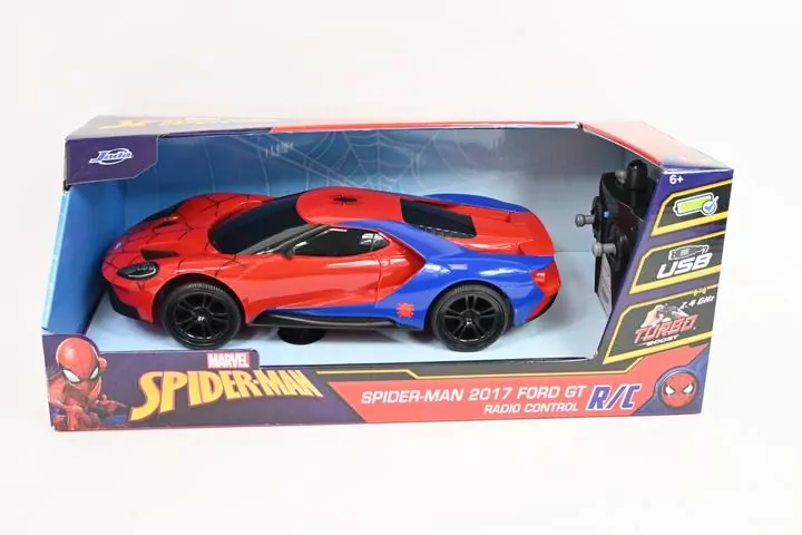 Jada RC Marvel Spider-Man Ford GT 1:16 - tantis.pl