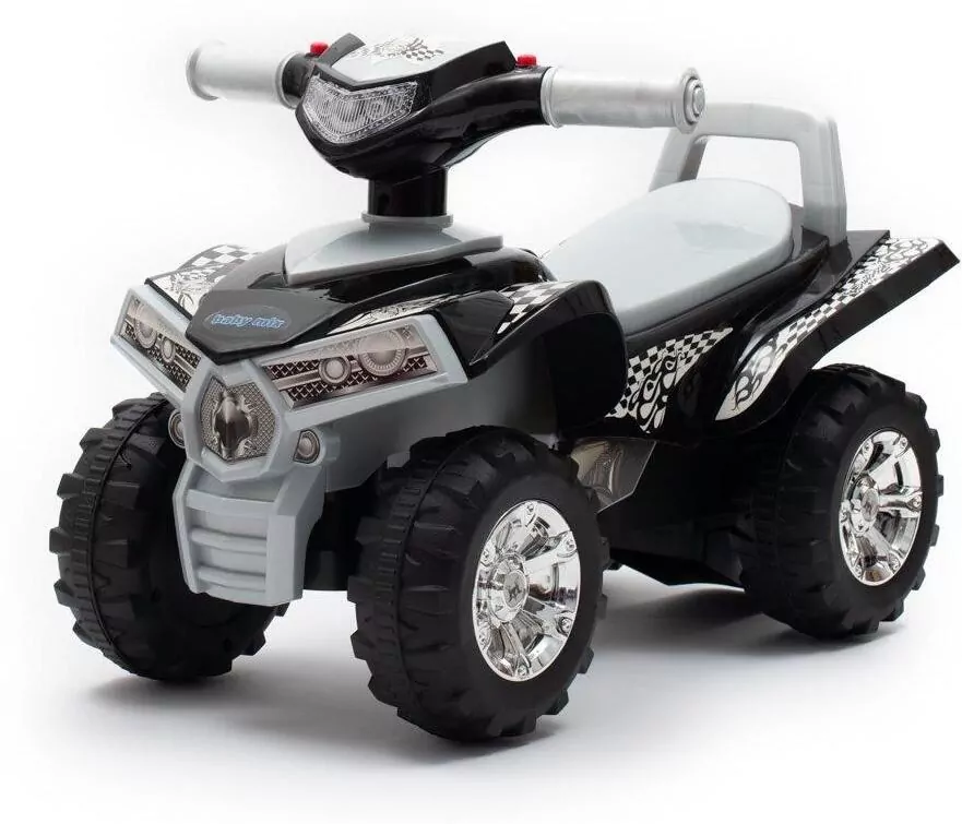 Jeździk z dźwiękiem Quad szary - tantis.pl