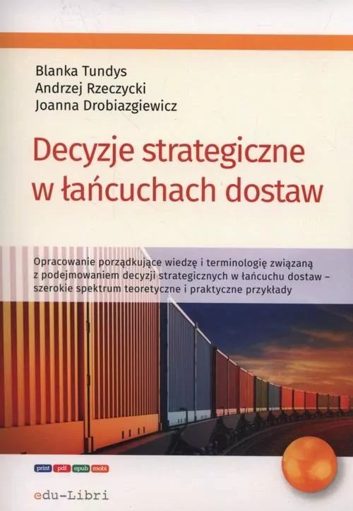Decyzje strategiczne w łańcuchach dostaw - tantis.pl