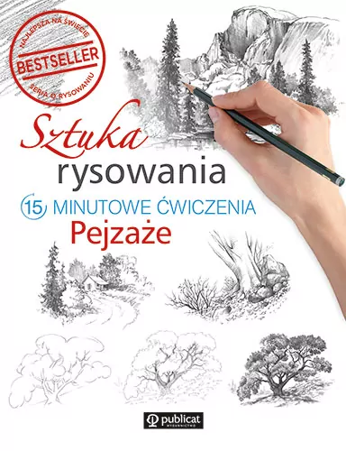 Sztuka rysowania.15-minutowe ćwiczenia. Pejzaże - tantis.pl