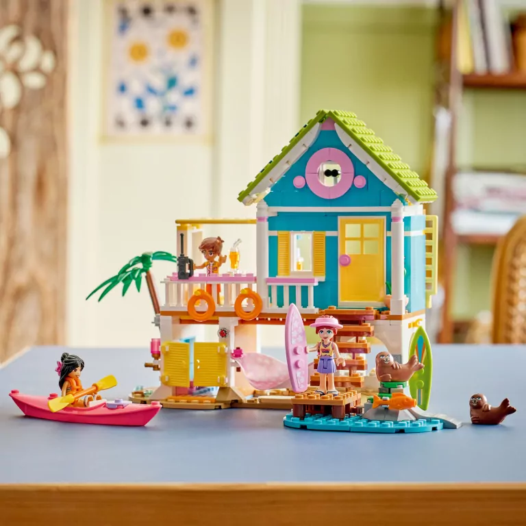 LEGO® Friends.  Domek na plaży z fokami 42699 - tantis.pl