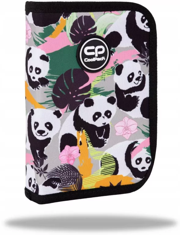Piórnik 1-komorowy bez wyposażenia Coolpack Clipper Panda Gang - tantis.pl