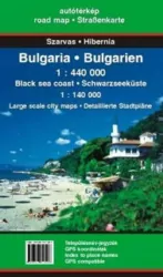 Mapa samochodowa - Bułgaria 1:440 000