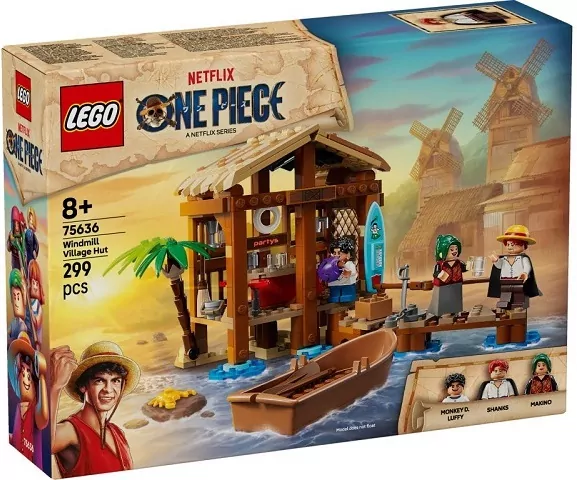 LEGO® One Piece. Chatka w wiosce Fuusha 75636 - tantis.pl