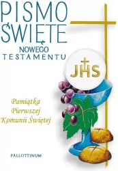Pismo Święte NT A5 Pamiątka I Komunii chleb