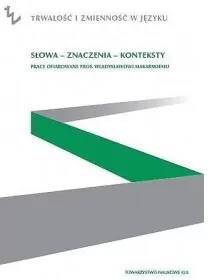 Słowa Znaczenia Konteksty - tantis.pl