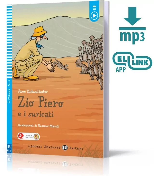 Zio Piero e i suricati + audio online - tantis.pl