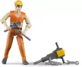 Bruder. Figurka robotnika z akcesoriami - tantis.pl