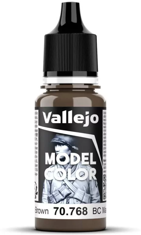 Vallejo: 70.768 - Model Color - BC Dark Brown (18 ml) - tantis.pl