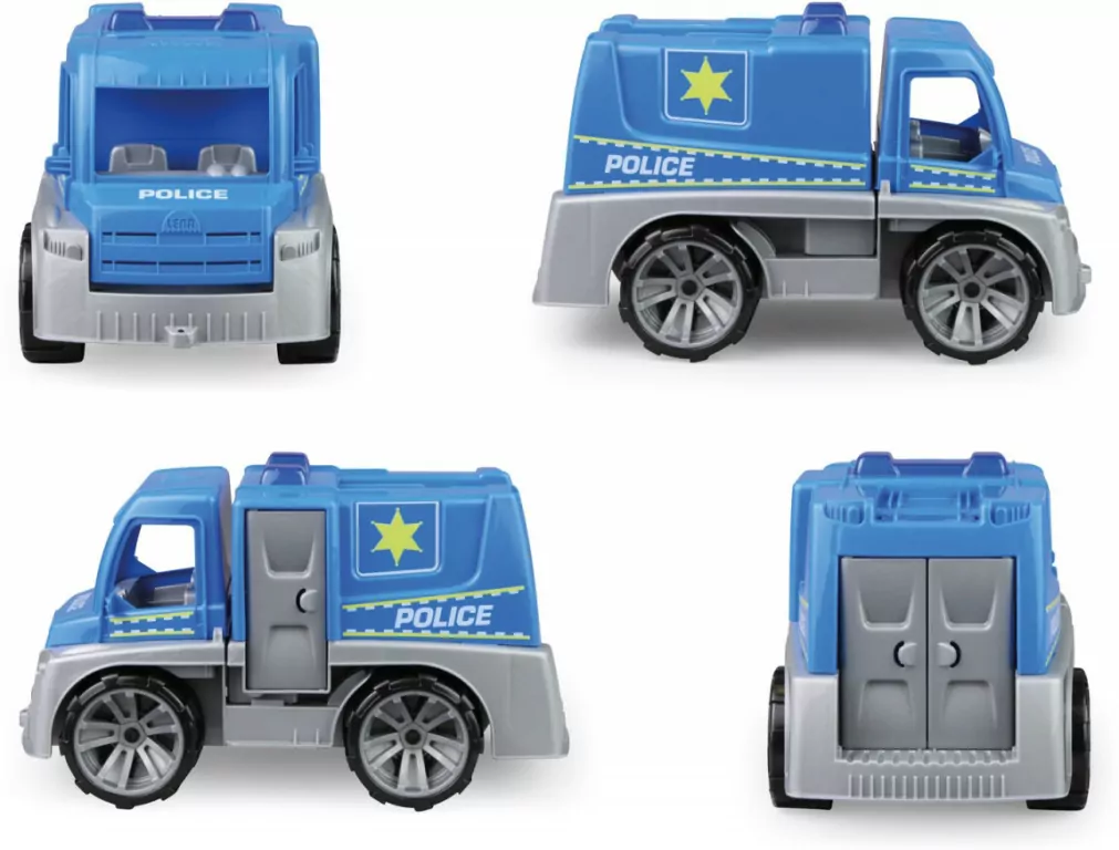 Samochód Policja z akcesoriami - tantis.pl