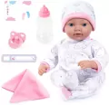 Lalka Reborn Baby 38cm z akcesoriami - tantis.pl