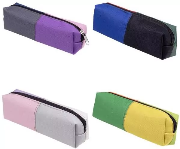 Piórnik tuba 4 kolorowy mix - tantis.pl