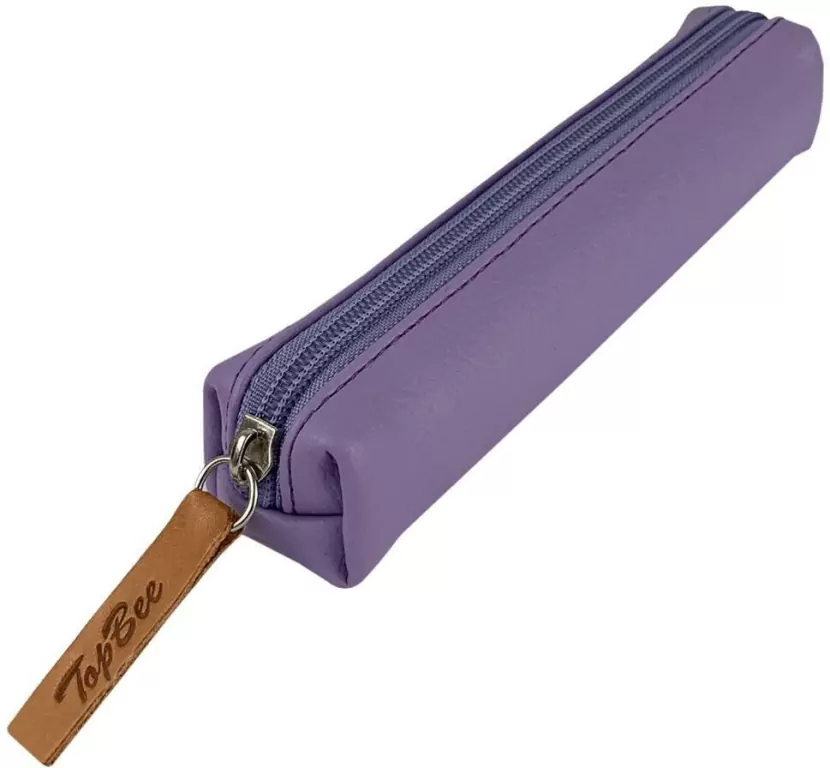 Piórnik mini prostokąt Fiolet pastel - tantis.pl