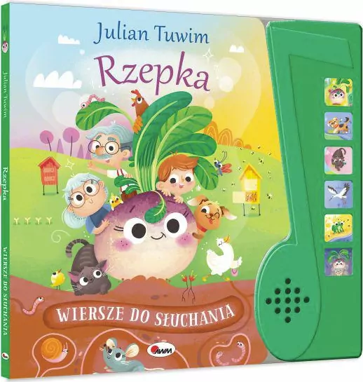 Wiersze do słuchania Rzepka. Książka dźwiękowa - tantis.pl
