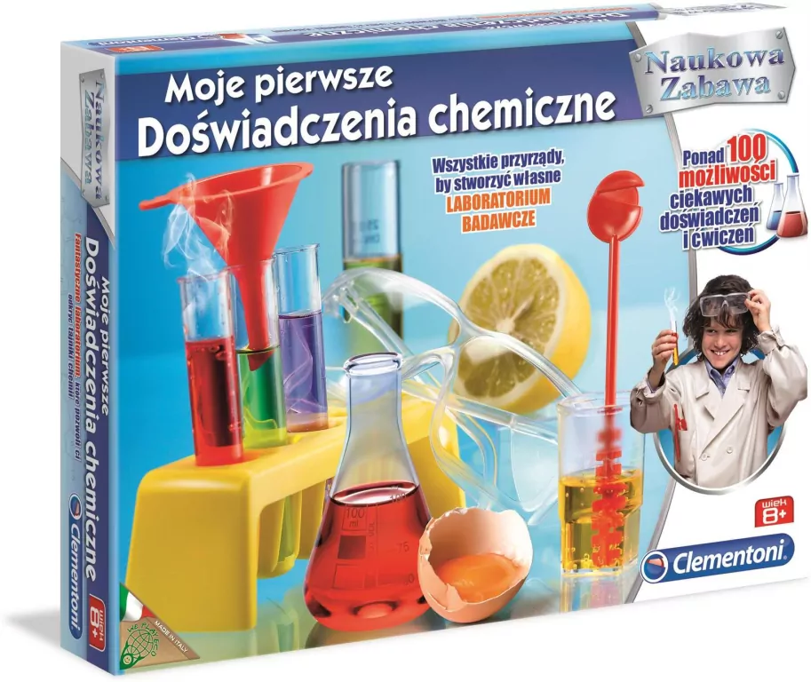 Moje pierwsze doświadczenia chemiczne. 60774 - tantis.pl