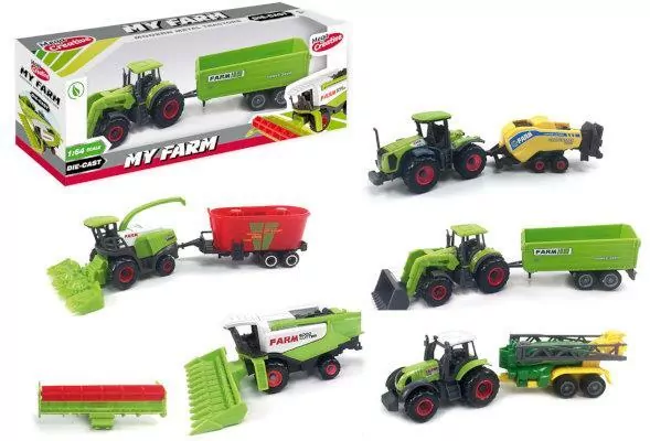 Traktor metalowy Moje Ranczo 17cm - tantis.pl