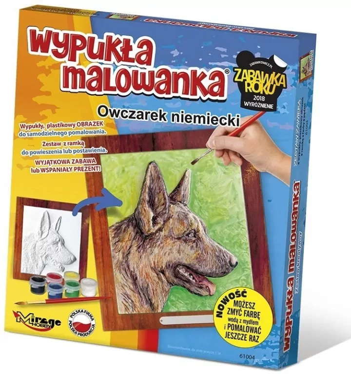 Zestaw Kreatywny do malowania - Owczarek niemiecki - tantis.pl