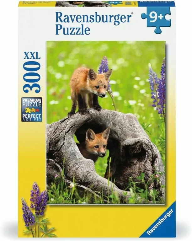 Puzzle 300 Curious Foxes - tantis.pl