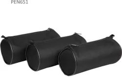 Piórnik jednokomorowy czarny