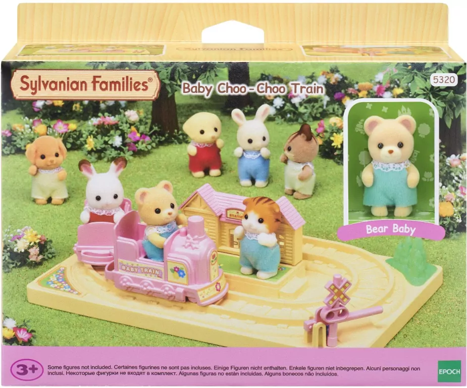 Przedszkolna lokomotywa. Sylvanian Families - tantis.pl