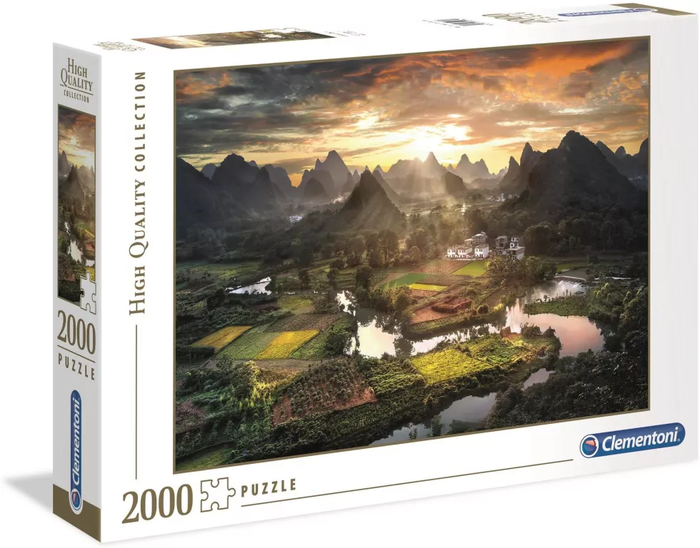 Puzzle 2000 HQ. View Of China - tantis.pl