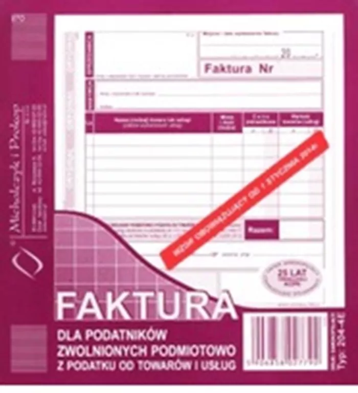 Faktura 205-5E - tantis.pl