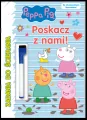 Peppa Pig. Poskacz z nami! Zadania do ścierania. Cz.5 - tantis.pl