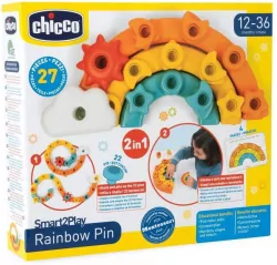 Pinezki kolorowe tęcza