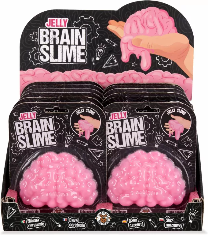 Slime żelowy mózg różowy - tantis.pl