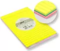 Notes samoprzylepny w linię mix 100x150mm 100K - tantis.pl