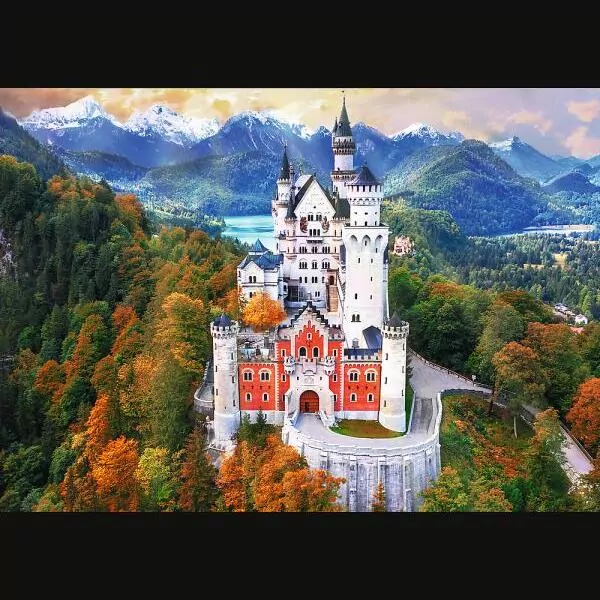 Puzzle 1000 Zamek Neuschwanstein, Niemcy TREFL - tantis.pl
