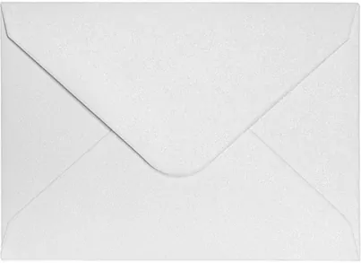 Koperta diamentowa biel 10 szt - tantis.pl
