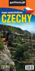 Czechy Mapa samochodowa 1:500 000