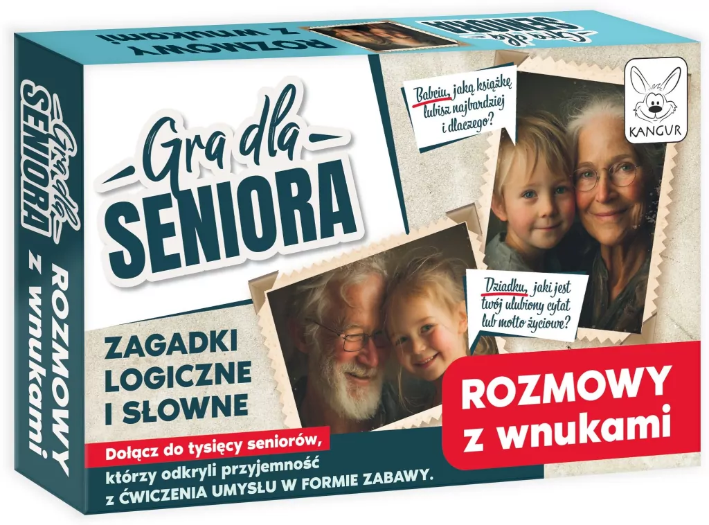Rozmowy z wnukami. Gra dla Seniora - tantis.pl