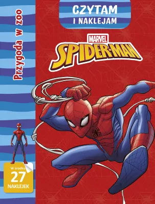 Przygoda w zoo. Czytam i naklejam. Marvel Spider-Man