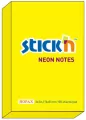 Notes samoprzylepny 76x51 mm żółty neon 100 kartek - tantis.pl