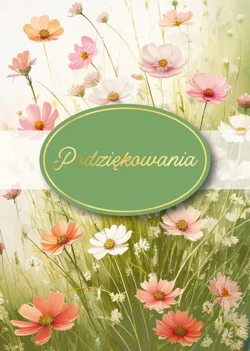 Karnet Podziękowania - tantis.pl