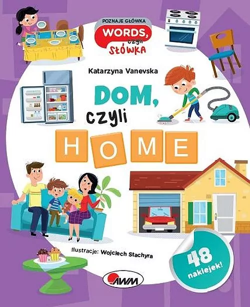 Dom czyli home. Poznaje główka words, czyli słówka - tantis.pl