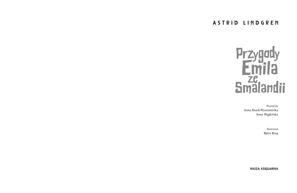 Przygody Emila ze Smalandii - tantis.pl