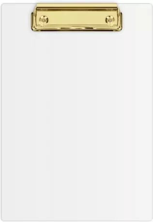 Clipboard A5 Biała - tantis.pl