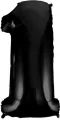 Balon foliowy B&C cyfra 1 czarna 92cm - tantis.pl