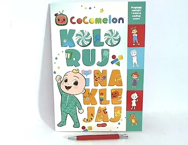 Cocomelon. Koloruj i naklejaj - tantis.pl