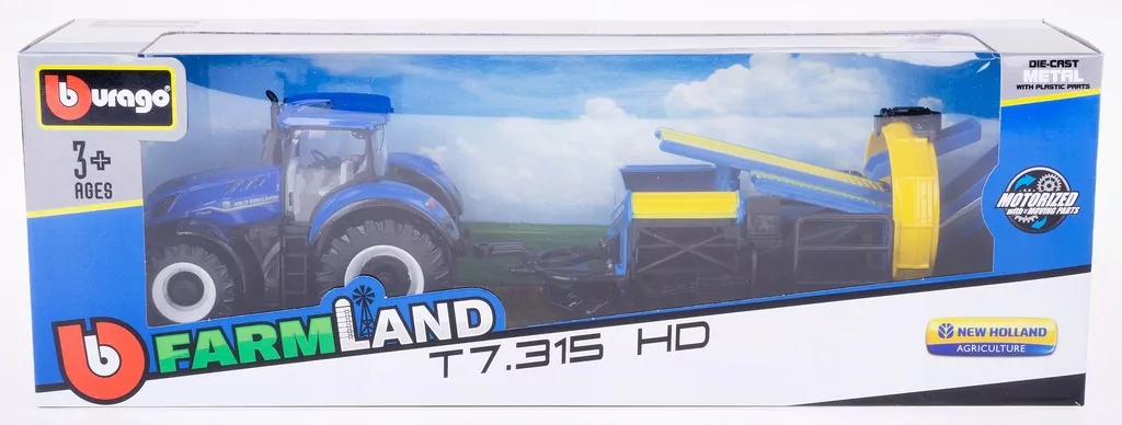Traktor. New Holland T7.315 BBURAGO - tantis.pl