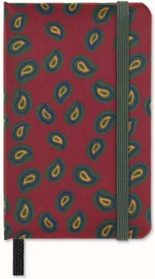 Notes XS gładki Pro Jedwab bordowy