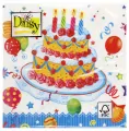 SERWETKA PAP 3W 330X330 MIX DAISY PM OP20SZT - tantis.pl