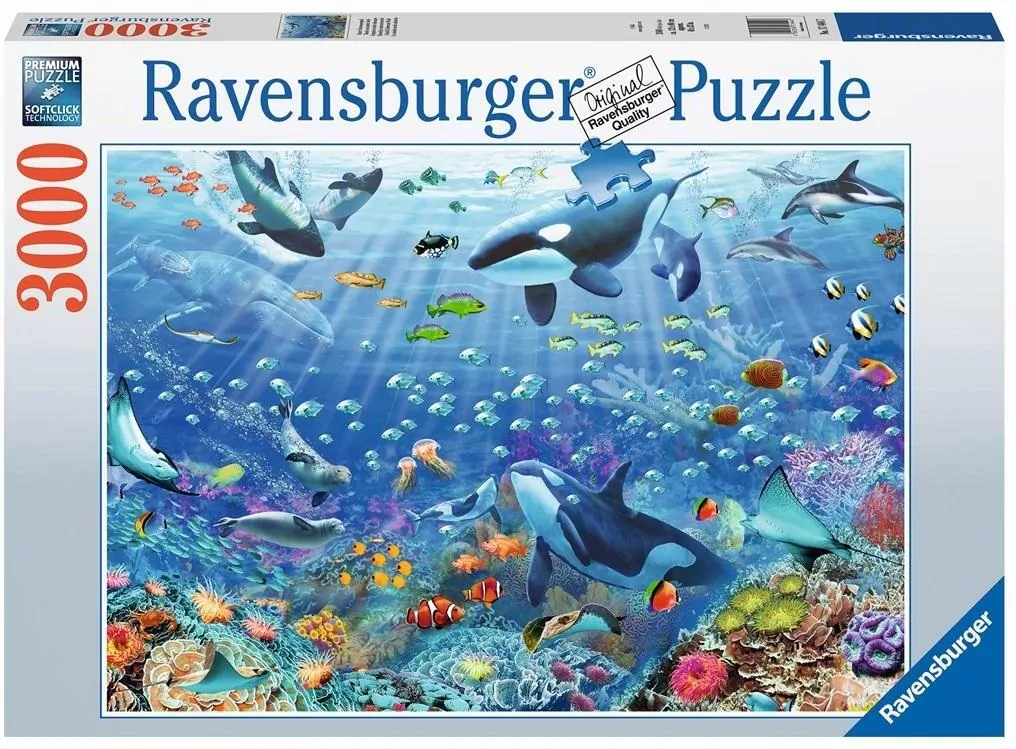 Puzzle 3000. Podwodny świat - tantis.pl