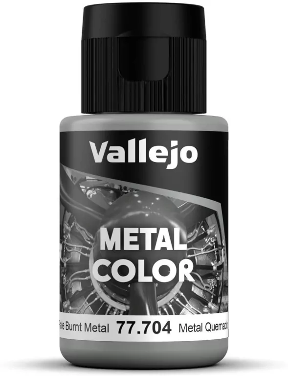 Vallejo: 77.704 - Metal Color - Pale Burnt Metal (32 ml) - tantis.pl