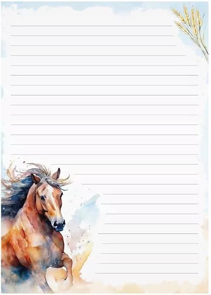 Papeteria lux 5+10 koń - tantis.pl