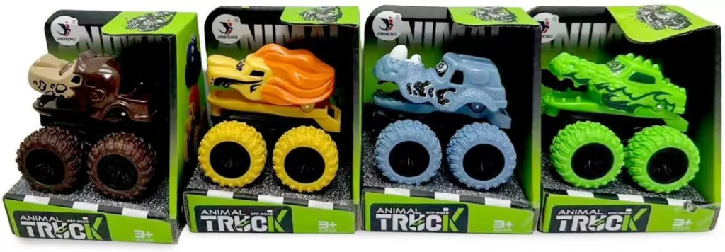 Auto zwierzak monster truck mix - tantis.pl